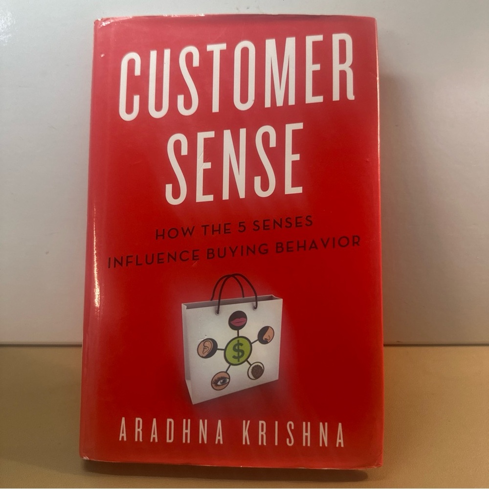 Red 'Customer Sense' Book by Aradhna KrishnaE-8004